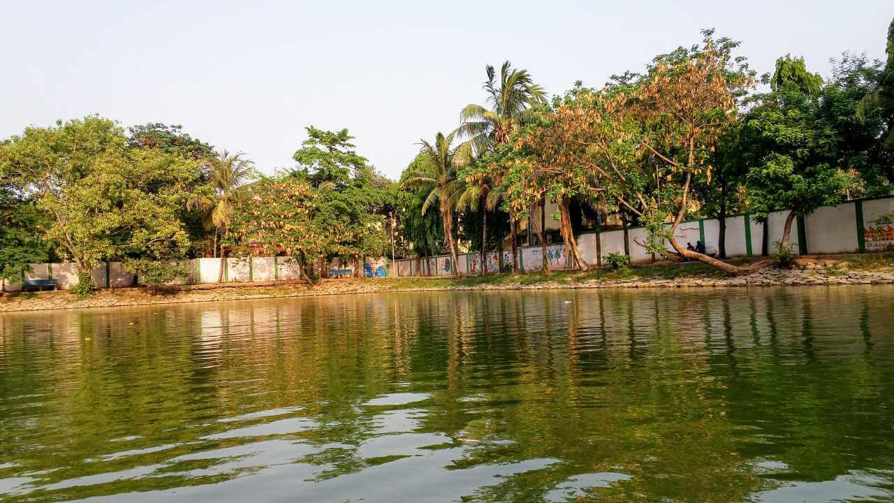 Subhash Park Boating pond in biharsharif